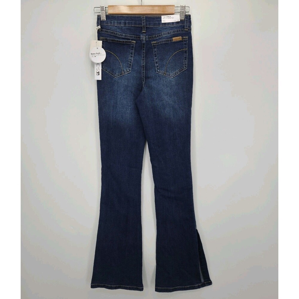 New Joe's Jeans Girls The Camila High Rise Bell Bottom Jeans Dark Wash Size 16 - Picture 2 of 5